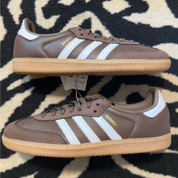 NWT Adidas Samba OG W Sneakers Earth Strata Size Women’s 7 - Picture 11 of 15